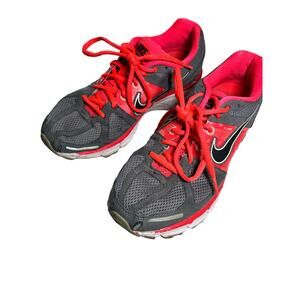 Nike Women’s Pegasus‎ Flywire Sz 8 Running Training Athletic Shoes Silver/Pink